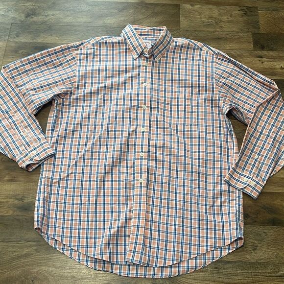 Brooks Brothers long sleeve button down shirt size large - Picture 1 of 4